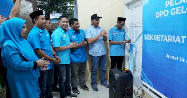 Bukber Sekaligus Peresmian Sekretariat Baru, Aking Optimis Gelora Makassar Raih Kursi