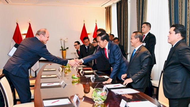 Presiden Jokowi berada di Jerman. DOK. BIRO PERS