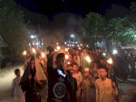 Meriahkan Malam Takbiran, Karang Taruna Tonrokassi Barat Gelar Pawai 1000 Obor