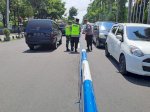 Urai Kemacetan, Satlantas Polresta Magelang Rekayasa Jalan di Pertigaan Tugu Soekarno Hatta