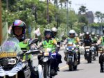 Gunakan Sepeda Motor, Kapolres Magelang Kota Pantau Arus Balik