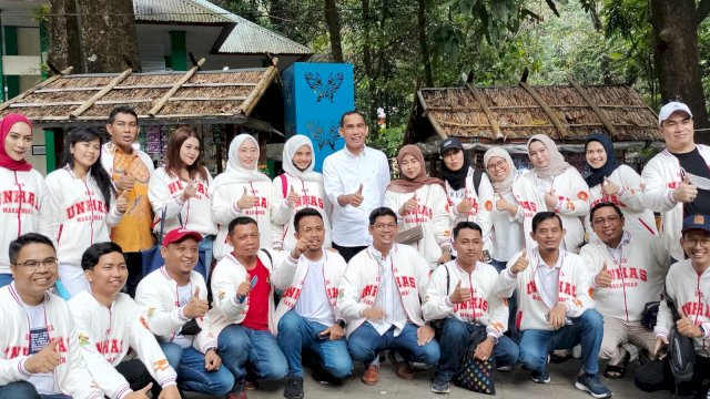 Rudianto Lallo dan Rombongan IKA Unhas Makassar Meriahkan Temu Alumni di Bantimurung