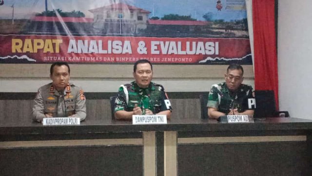 Petinggi Polri dan TNI Investigasi Kasus Penyerangan Mapolres Jeneponto