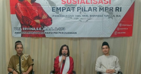 Anggota DPR RI Vita Ervina Ajak Masyarakat Gunakan Produk Dalam Negeri