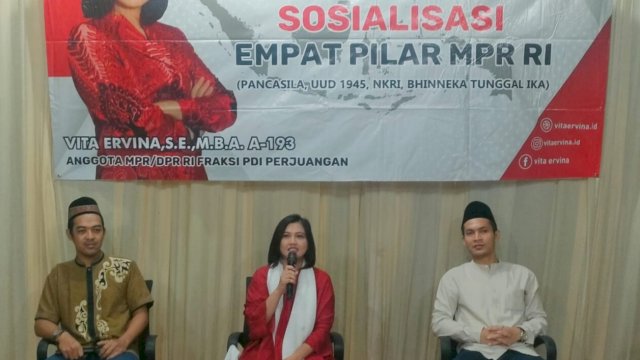 Anggota DPR RI Vita Ervina Ajak Masyarakat Gunakan Produk Dalam Negeri
