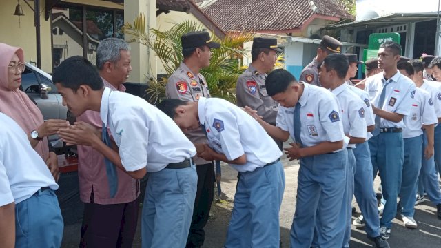 Usai Jalani Pembinaan Khusus di Polsek Muntilan, 40 Siswa Akhirnya Dikembalikan ke Sekolah