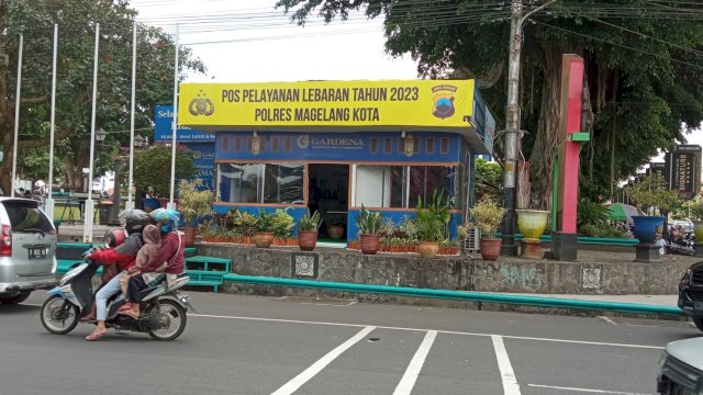 Amankan Arus Mudik dan Balik, Polres Magelang Kota Bangun 6 Pospam