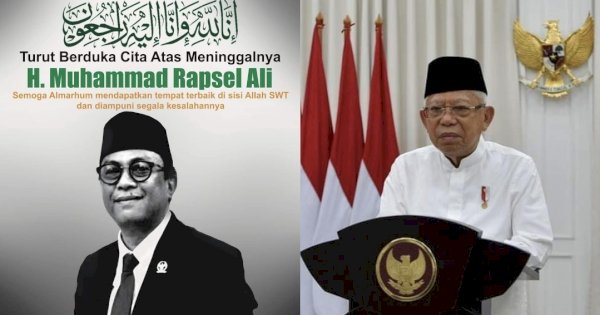 Hari Ini, Wapres Hadiri Pemakaman Rapsel Ali di Makassar
