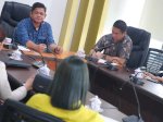 Komisi C Sambut Hangkat Tamu Anggota DRPD Bolaang Mongondow