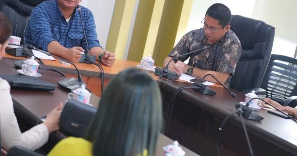 Komisi C Sambut Hangkat Tamu Anggota DRPD Bolaang Mongondow