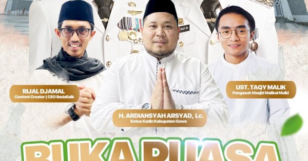 Besok, Kadin Gowa Wakaf Al Qur’an di Masjid Syekh Yusuf Gowa