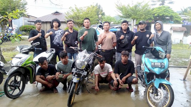 Pelaku pencurian kabel PLN di Mamasa sudah diamankan, Selasa (11/4). Dok. HN