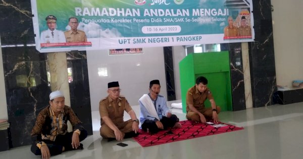 SMKN 1 Pangkep Rasakan Manfaat Program ‘Ramadhan Andalan Mengaji’