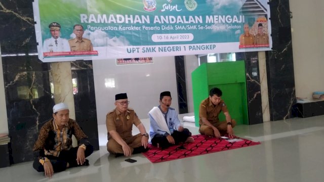 SMKN 1 Pangkep Rasakan Manfaat Program &#8216;Ramadhan Andalan Mengaji&#8217;