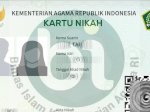 2023, Kemenag Targetkan Buku Nikah Beralih ke Digital