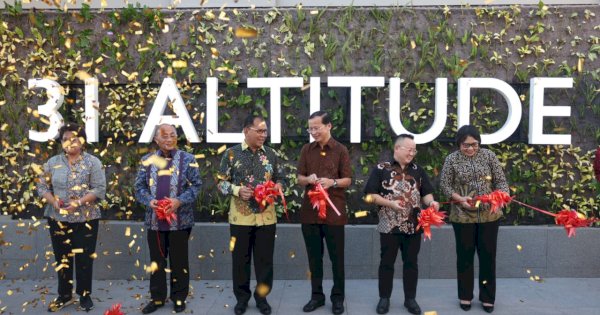 Resmikan Roof Top 31 Altitude, Danny Pomanto: Makassar Kota Ramah Investasi