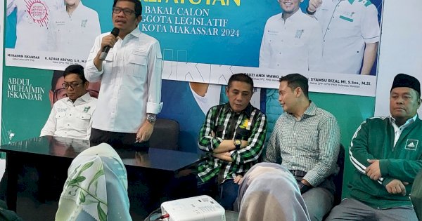 Buka UKK Bacaleg Makassar, Ketua PKB Sulsel Perkenalkan Hengki Yasin Calon Bupati Takalar