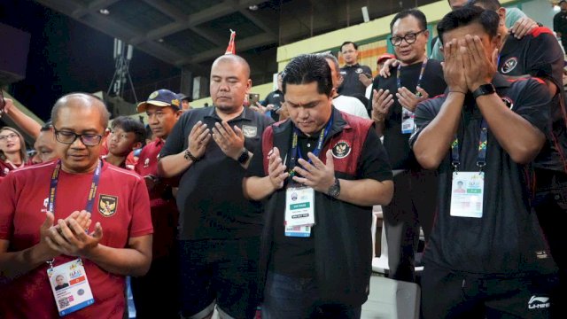 Sepakbola Indonesia raih emas setelah benamkan Thailand 5-2. Dok. Twitter