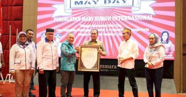 Momentum May Day 2023, Danny Pomanto Harap Buruh Lihat Peluang Usaha di Lorong Wisata