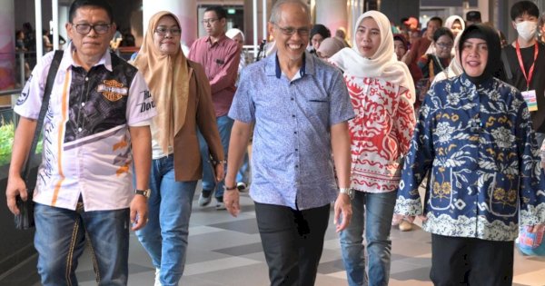 Bunda PAUD dan 32 Kepsek Kota Makassar Disambut Menteri Singapura Masagos Zulkifli