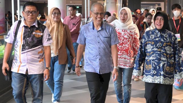 Bunda PAUD dan 32 Kepsek Kota Makassar Disambut Menteri Singapura Masagos Zulkifli