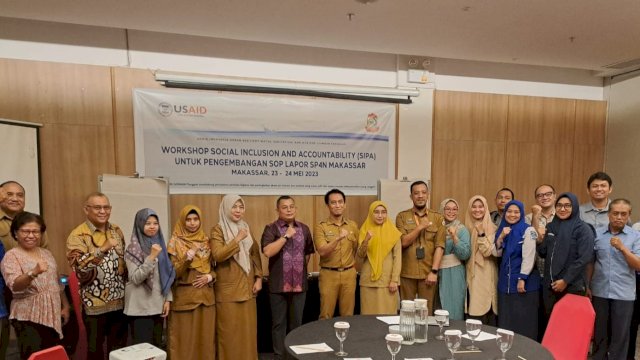 Upaya memperkuat layanan serta meningkatkan akses air minum, sanitasi dan hygiene, USAID IUWASH TANGGUH bersama Pemerintah Kota Makassar gelar workshop SIPA pengembangan SOP Lapor SP4N Kota Makassar. Workshop digelar selama dua hari, 23-24 Mei 2023 di Hotel Ibis yang dibuka secara langsung oleh Kepala Bappeda Kota Makassar, Helmi Budiman, Selasa (23/05).