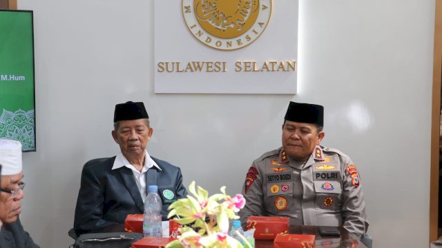 Temui Ketua MUI Sulsel, Kapolda Irjen Pol Setyo Boedi Minta Dukungan Kamtibmas
