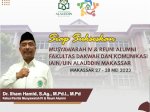 Alumni FDK IAIN-UIN Alauddin Gelar Musyawarah IV dan Reuni di Bantimurung dan Baruga Wali Kota