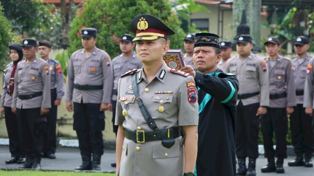 AKBP Roman “Perwira Melati Dua” Pertama Jabat Wakapolresta di Polresta Magelang
