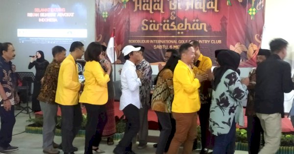 DPC Peradi Magelang Gelar Halal Bihalal