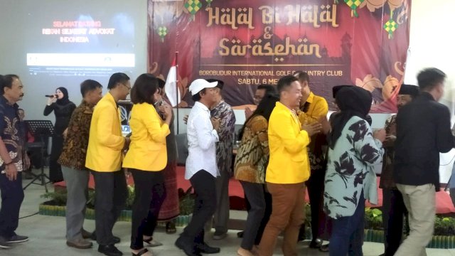DPC Peradi Magelang Gelar Halal Bihalal
