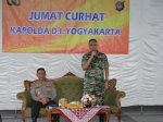 Tancap Gas..! Danrem 072/Pamungkas Langsung Jumat Curhat Bersama Kapolda DIY