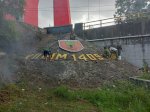 Jaga Jembatan Kembar Sebagai Ikon Gowa, Jajaran Kodim Gowa Gelar Karya Bakti