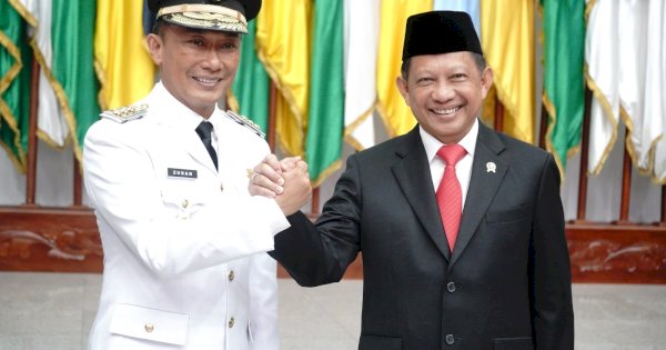 Mendagri Tito Lantik Prof Zudan jadi Pj Gubernur Sulbar