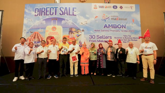 Gandeng PHRI &#038; ASITA, Dispar Makassar Sukses Gelar Direct Sale di Ambon