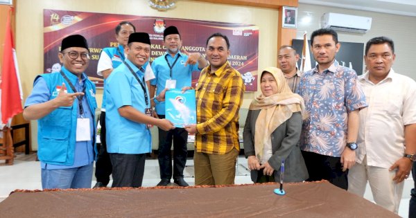 Daftar 85 Bacaleg ke KPU, Gelora Sulsel Optimis Sumbang Kursi Per Dapil
