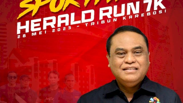 Haji Syafruddin Siap Lepas Runner Herald Run 7K di Makassar