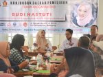 Legislator Budi Kawal Insfrastruktur Longwis di Kelurahan Mandala