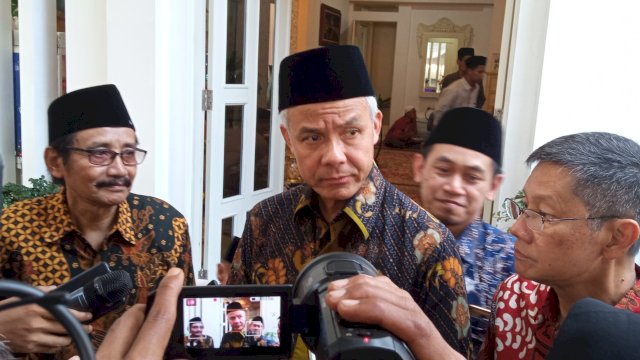 Ganjar Pranowo Hadir di Acara Haul Simbah KH Dalhar Watucongol