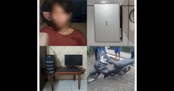 Resmob Polresta Banyumas Bekuk Pelaku Pencurian Laptop di Pondok Pesantren