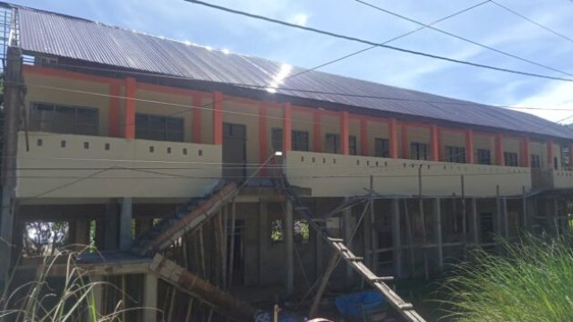  Bangunan SMP Negeri 01 Sespa yang masih terbengkalai. Foto:Jupran_Harian News Mamasa. 