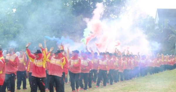 Porseni PGRI Gowa, dari Sinyal Dukungan Politik hingga Saling Berbalas Pantun Diselingi Promosi Potensi Tiap Kecamatan