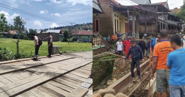 Ancam Keselamatan Warga, Pemda Jeneponto Didesak Benahi Jembatan di Dusun Pangalawakkang
