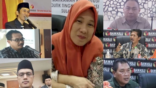 7 Calon Komisioner Bawaslu Sulsel 2023-2028, Hanya 1 Perempuan
