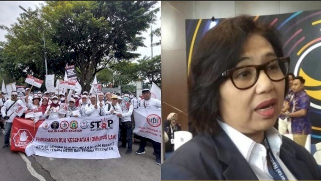 Demo RUU dan Anggota Komisi IX DPR RI Irma Suryani Chaniago. (IST)