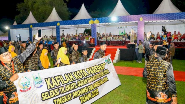 Hadiri Pembukaan STQH ke-33 di Selayar, TP Minta Kafilah Jaga Indentitas Parepare