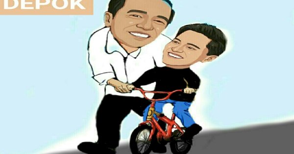 Karikatur: Kaesang Pangarep Ngarep Jadi Wali Kota Depok