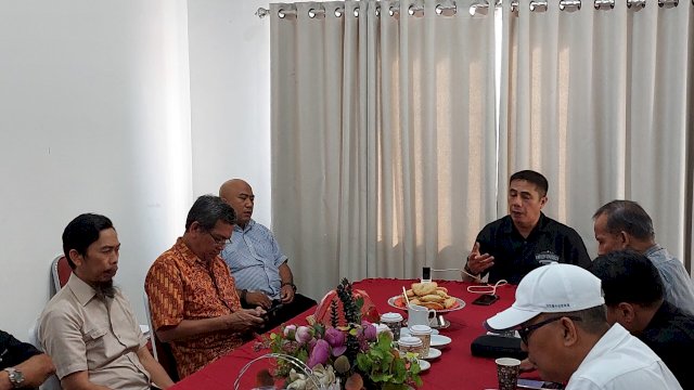 Rapat persiapan pelantikan Syarikat Islam Sulsel, Rabu (14/6). 