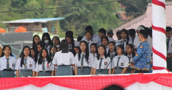 Forkopimda Mamasa Ikuti Upacara Peringatan Hardiknas