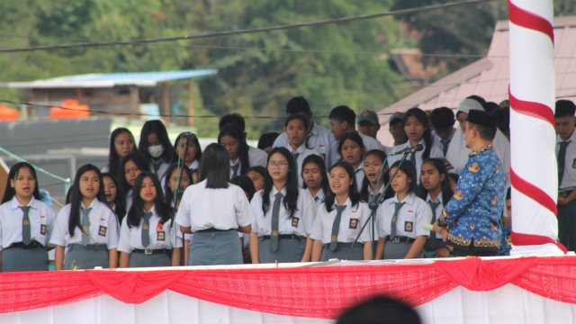 Forkopimda Mamasa Ikuti Upacara Peringatan Hardiknas